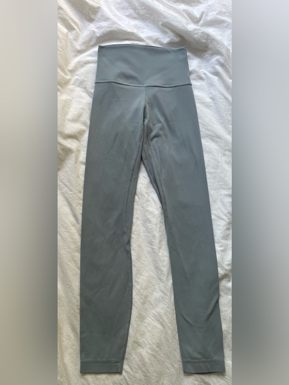 lululemon athletica Soft Light Blue-Grey Leggings